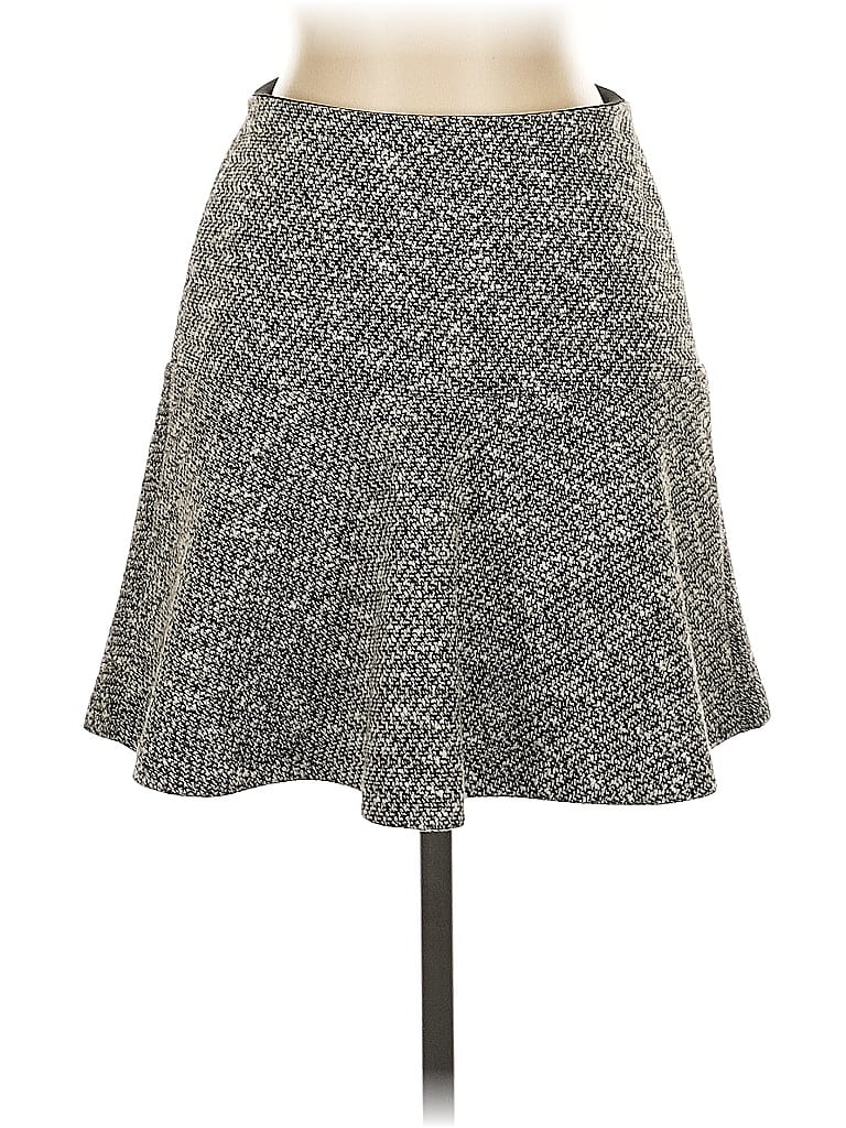 Pre-owned Ann Taylor Loft Casual Skirt In Gray