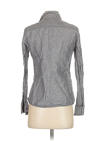 Ann Taylor Long Sleeve Button-Down Shirt (view 2)