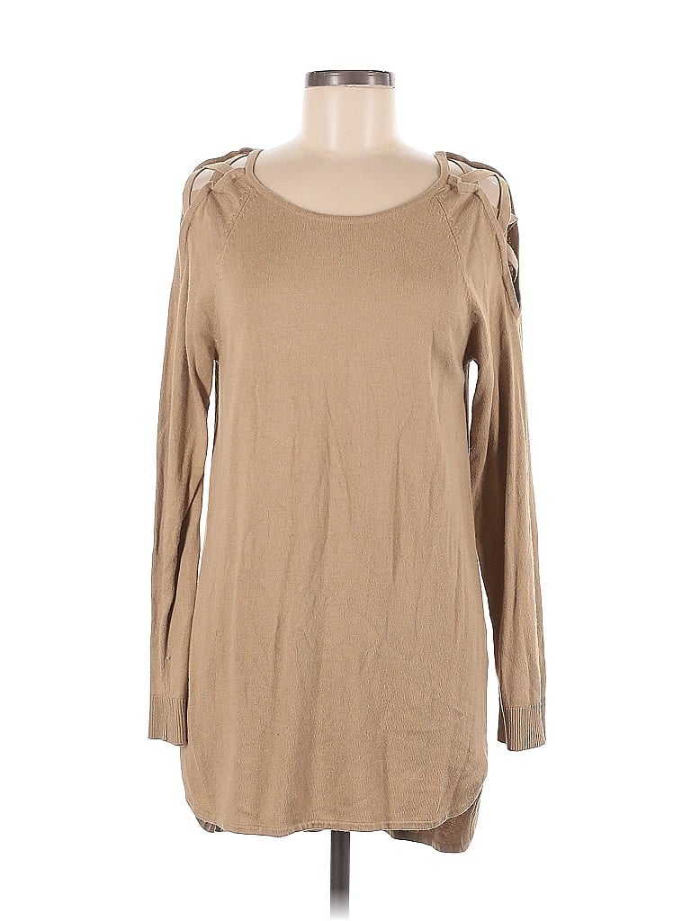 Pre-owned Ny & C Casual Dress In Brown