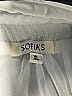 SOFIA Solid White Shorts Size XL - photo 3