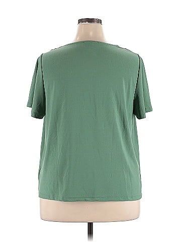 Ashley Blue Short Sleeve Top (view 2)