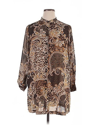 Jessica London 3/4 Sleeve Blouse (view 1)