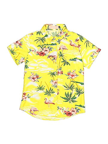 Girl Connection Short Sleeve Button-Down Shirt (view 1)