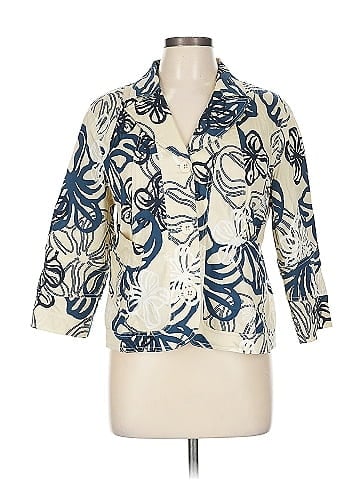 Yansi Fugel 3/4 Sleeve Button-Down Shirt (view 1)
