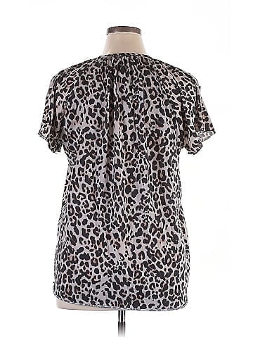 New York Laundry Short Sleeve Blouse (view 2)