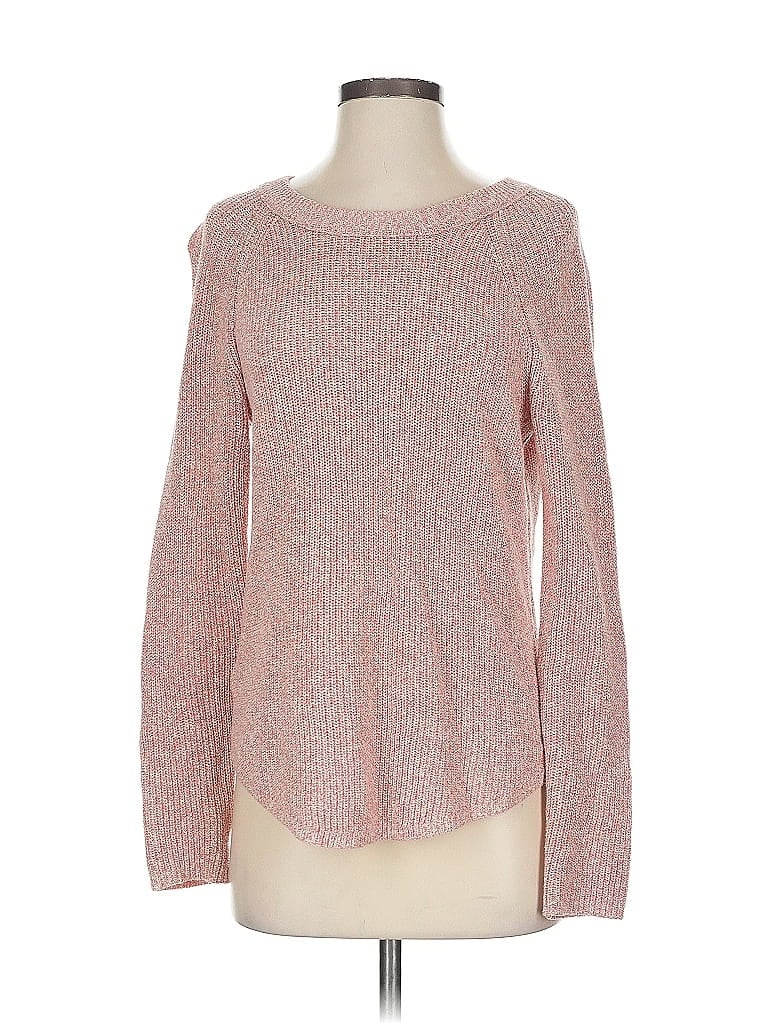 Pre-owned Ann Taylor Loft Pullover Sweater In Pink