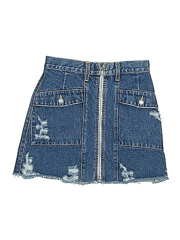Carmar Denim Skirt (view 1)