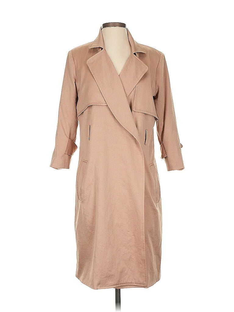 Halston Heritage Tan Coat Size S - photo 1
