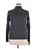 CHRISTINE ALEXANDER Gray Turtleneck Sweater Size XL - photo 1