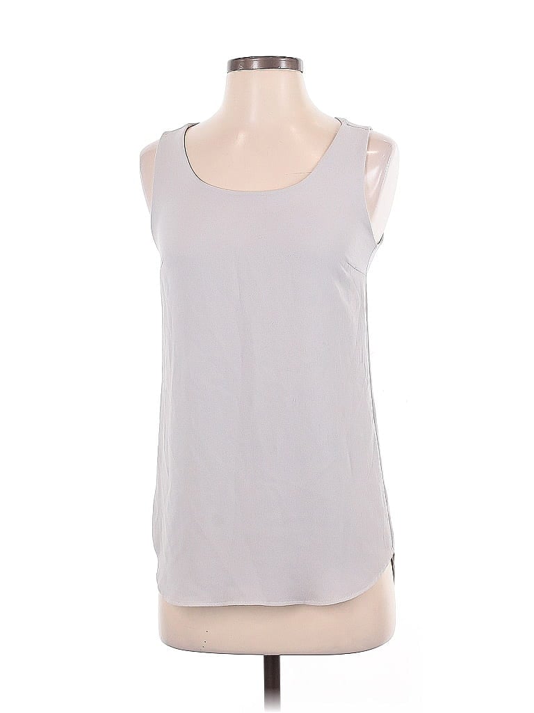 Pre-owned Boss By Hugo Boss Sleeveless Top Gray Scoop Neck Tops