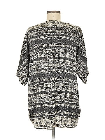 Collection Short Sleeve Silk Top (view 2)