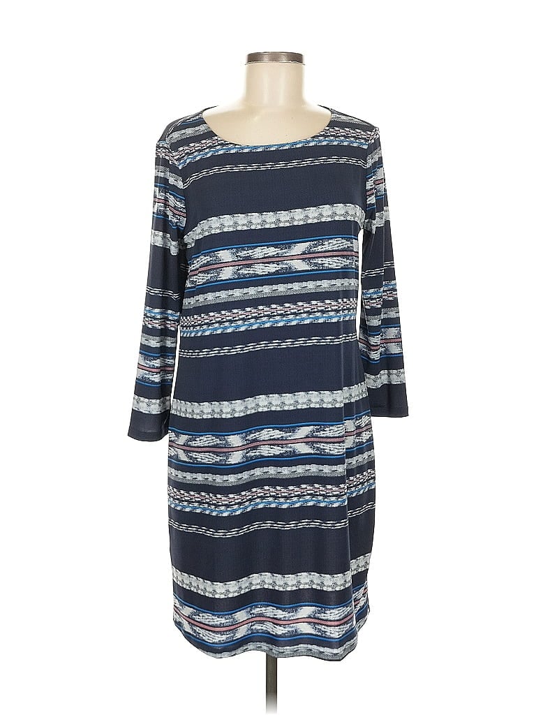 Click to view more detailed imagery on our partner's website Pre-owned Bcbgmaxazria Casual Dress In Blue