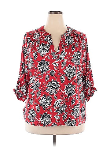 Zac & Rachel 3/4 Sleeve Blouse (view 1)