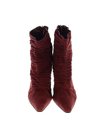 Manolo Blahnik Suede Ankle Boots (view 2)