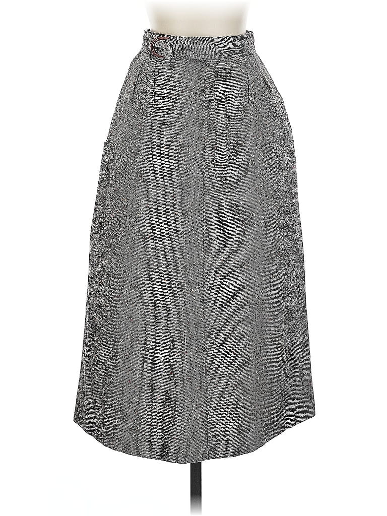 Pre-owned Happy Legs Formal Skirt In Brown