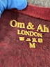 OM & AH Burgundy Sweatshirt Size M - photo 7