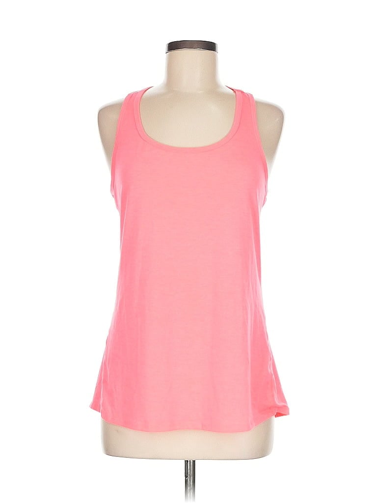 Pre-owned Amazon Essentials Tank Top Pink Halter Neckline Tops