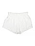 SOFIA Solid White Shorts Size XL - photo 2