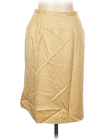 Anne Klein Faux Leather Skirt (view 1)