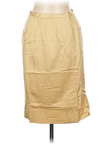 Anne Klein Faux Leather Skirt (view 2)