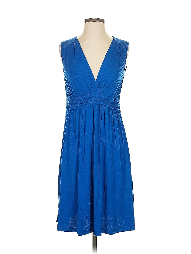 Robe D'été Boston Proper Bleue – Taille S, Coupe Fit & Flare, Très Bon état