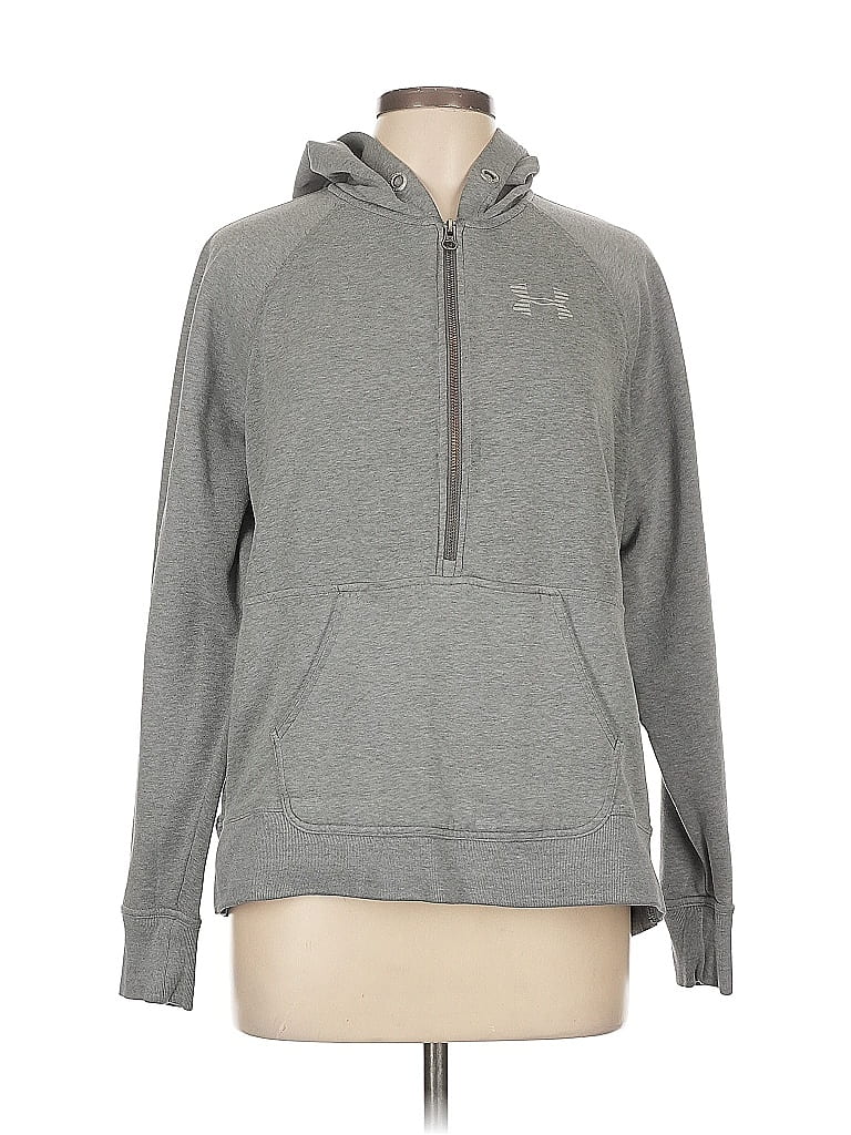 Click to view more detailed imagery on our partner's website Pre-owned Under Armour Pullover Hoodie In Gray