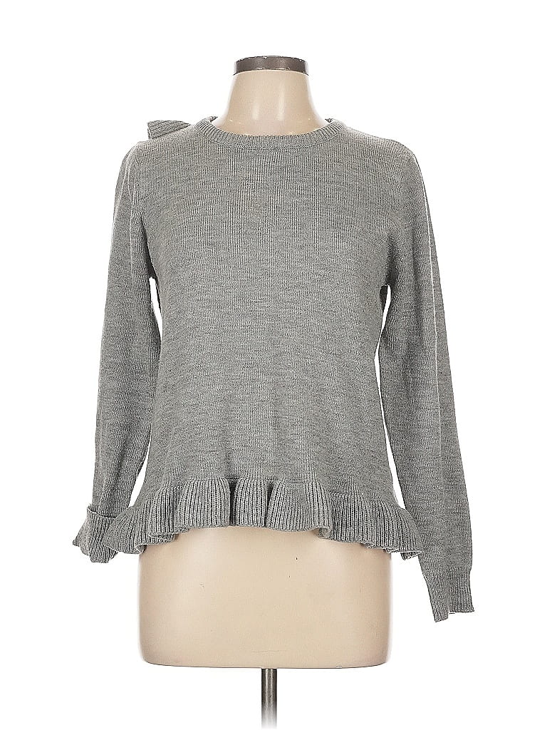 Pre-owned Lumiere Pullover Sweater In Gray