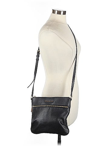 MICHAEL Michael Kors Leather Crossbody Bag (view 2)