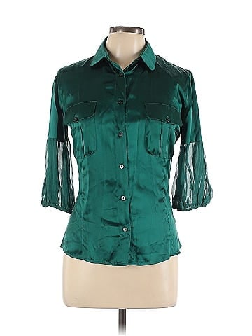 GUESS by Marciano 3/4 Sleeve Silk Top (view 1)