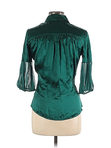 GUESS by Marciano 3/4 Sleeve Silk Top (view 2)
