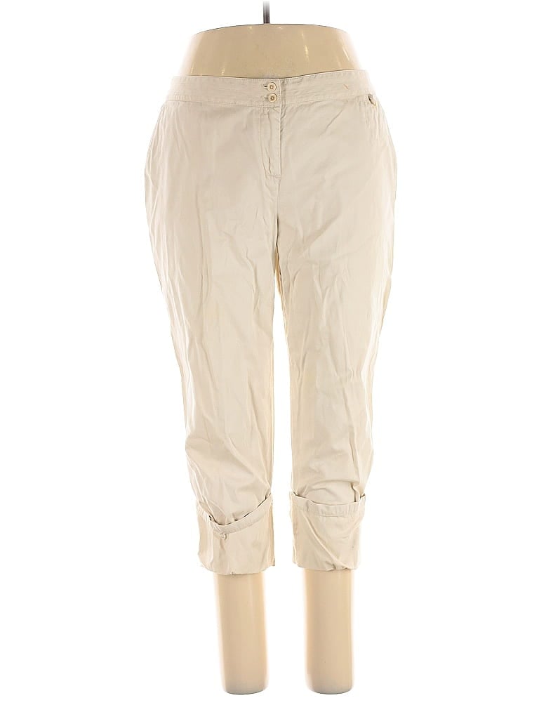 Pre-owned Jjill Casual Pants In White