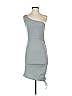 Wishlist Solid Gray Cocktail Dress Size S - photo 1