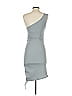 Wishlist Solid Gray Cocktail Dress Size S - photo 2