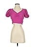 Shein Pink Short Sleeve T-Shirt Size 4 - photo 1