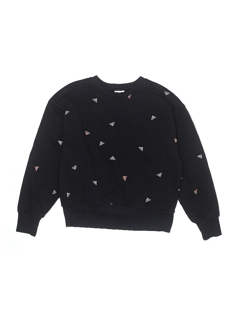 Click to view more detailed imagery on our partner's website Pre-owned Adidas Originals Kids' Pullover Sweater In Black