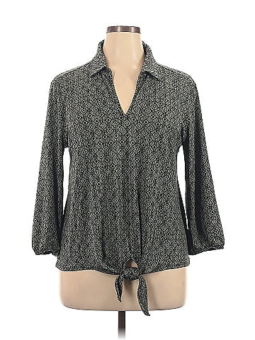 Kim & Cami 3/4 Sleeve Blouse (view 1)