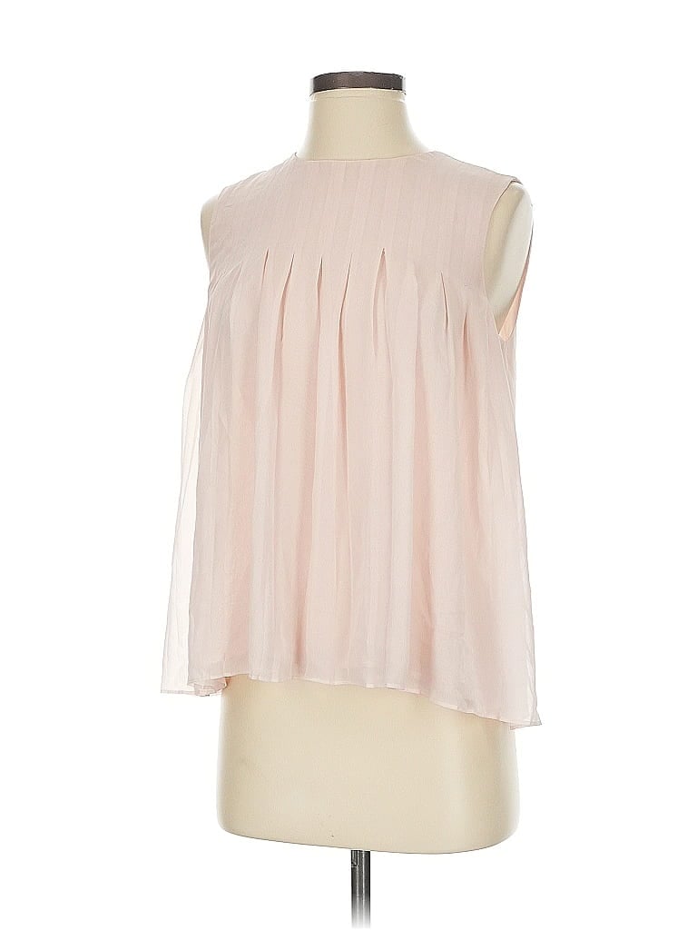 Pre-owned Calvin Klein Sleeveless Blouse In Pink
