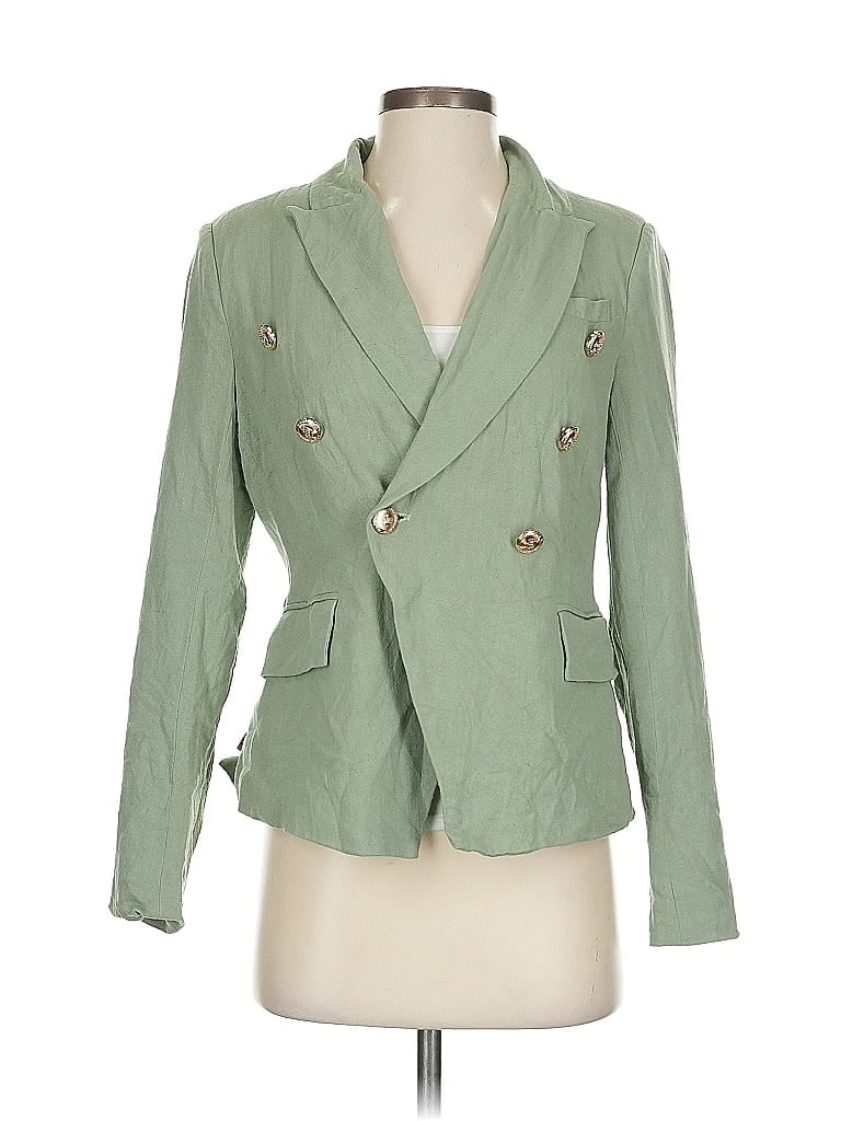 Pre-owned Walter Baker Blazer Jacket In Green
