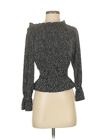 Express One Eleven Long Sleeve Blouse (view 1)