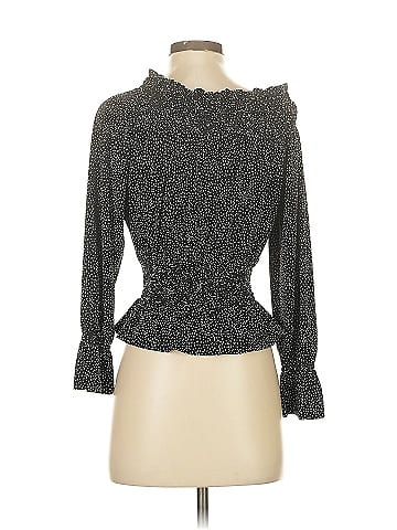 Express One Eleven Long Sleeve Blouse (view 2)
