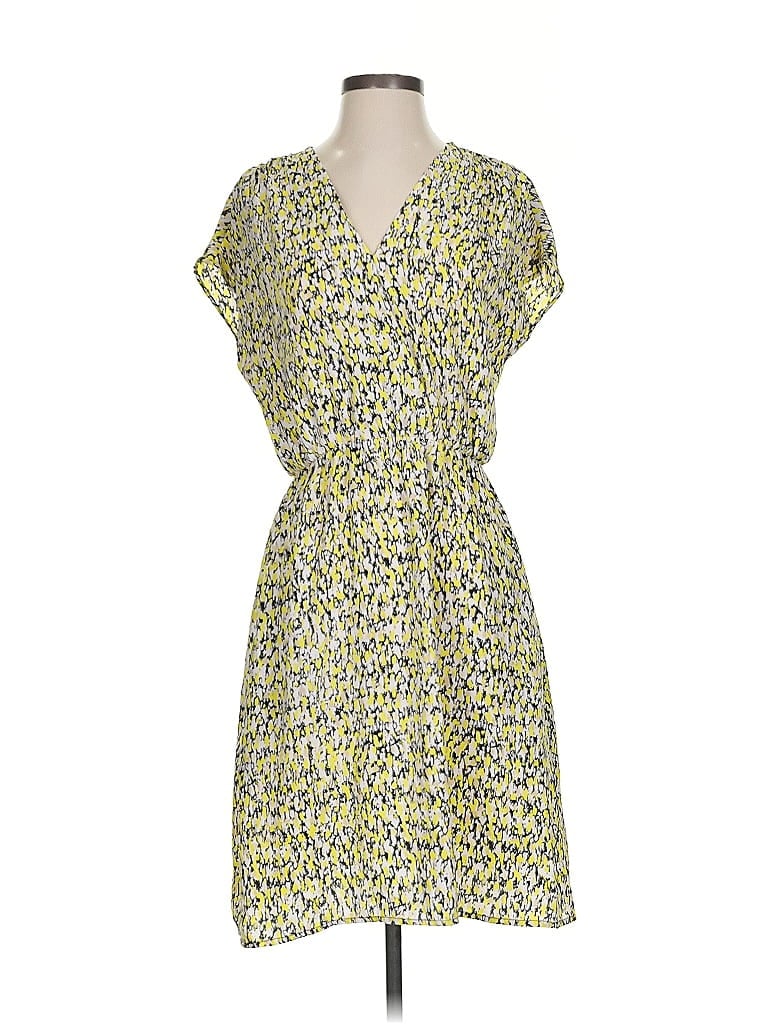 Pre-owned Halogen Casual Dress In Yellow