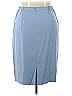Christine Solid Blue Formal Skirt Size 18 - photo 2