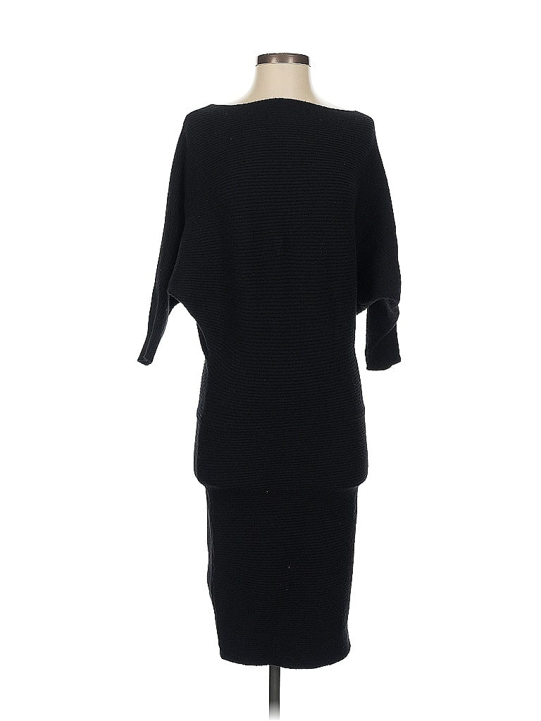 Pre-owned Peyton Jensen Cocktail Dress In Black