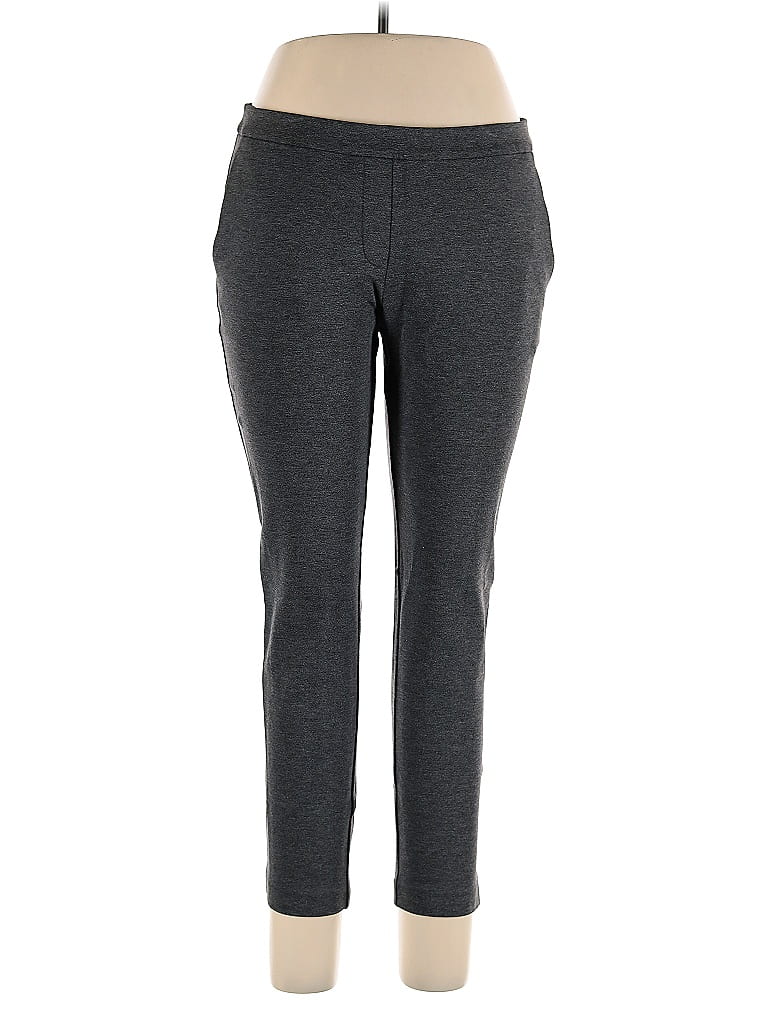 Pre-owned Theory Active Pants In Gray