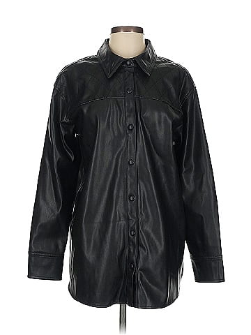 Isaac Mizrahi LIVE! Faux Leather Jacket (view 1)