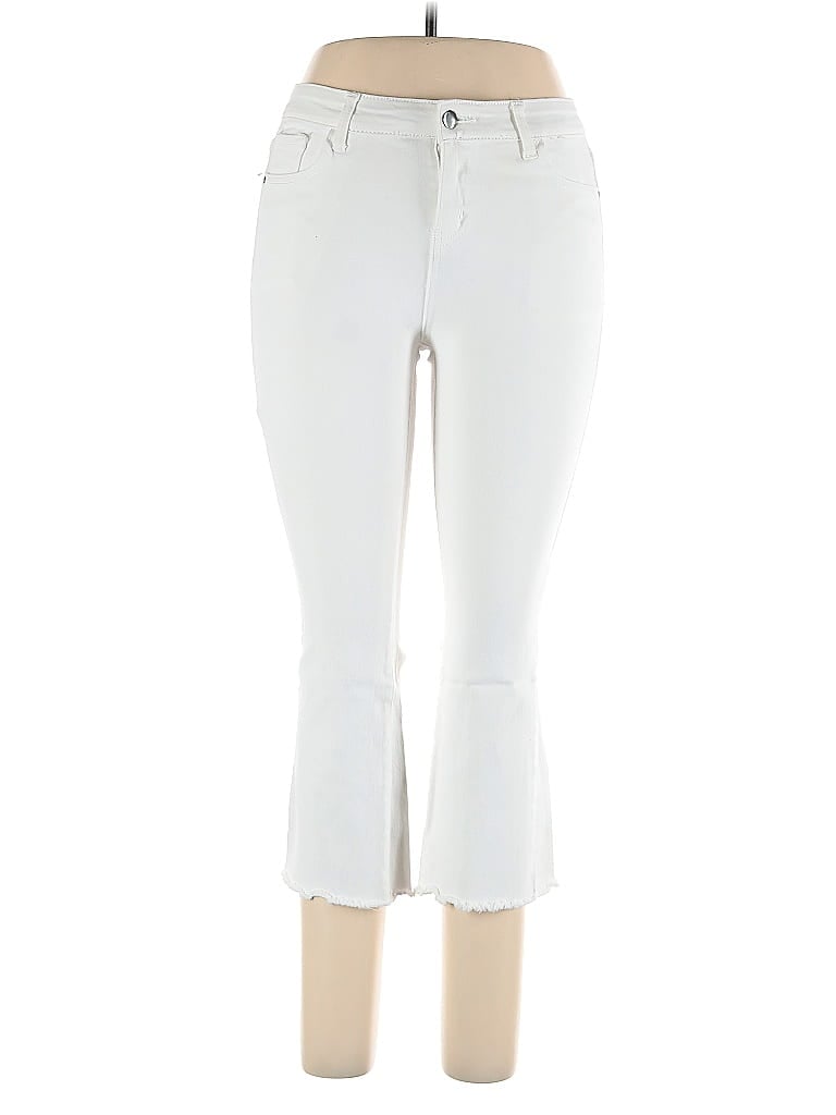 Pre-owned Unbranded Jeans In White