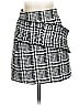 Moon River 100% Polyester Houndstooth Gray Casual Skirt Size XS - photo 1