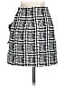 Moon River 100% Polyester Houndstooth Gray Casual Skirt Size XS - photo 2