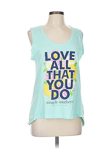 Simply Southern Sleeveless T-Shirt (view 1)