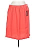 Chaus 100% Polyester Solid Orange Purple Casual Skirt Size L - photo 1